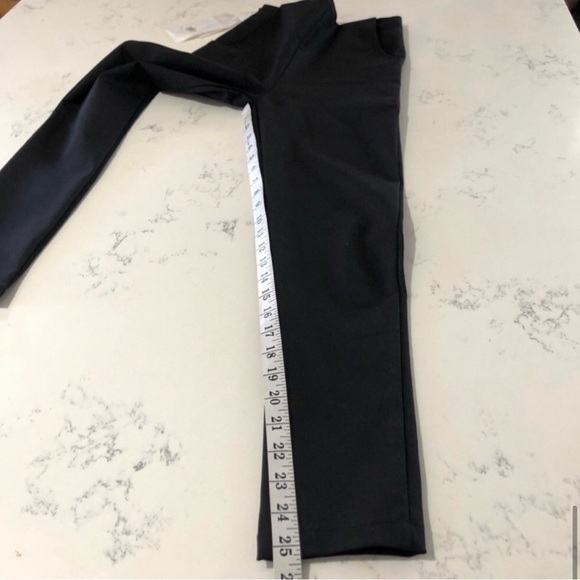 NEW MOSS STUDIO high rise crop black pants size:M. - Picture 4 of 13